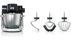 Bosch MUMS6ZS00 Çırpıcı 1600 W Mat Siyah Mutfak Robotu