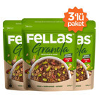 Fellas Antep Fıstıklı-Kakaolu Granola 3x200 gr