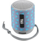 T&G TG129 Taşınabilir Gri-Mavi Bluetooth Hoparlör