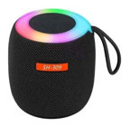 Concord SH-309 3 W Işıklı Taşınabilir Siyah Bluetooth Hoparlör