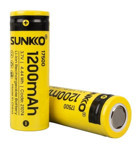 Sunkko 21074 17500 3.7 V 1200 mAh Li-ion Kalem Şarjlı Pil 2 'li