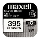 Maxell SR927SW 395 1.55 V 55 mAh Silver Oxide Düğme Pil 3'lü