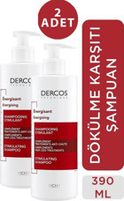 Vichy Şaç Dökülmesine Karşı Tüm Saçlar İçin Sülfatsız Parabensiz Şampuan 2x400 ml
