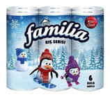 Familia 2 Katlı 6'lı Rulo Kağıt Havlu
