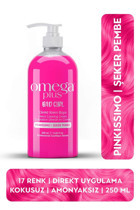 Omega Plus Şeker Pembesi Organik Amonyaksız Vegan Likit Saç Boyası 250 ml