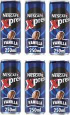 Nescafe Xpress Vanilya Soğuk Kahve 6x250 ml