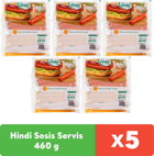 Pınar Uzun Servis Hindi Sosis 5x460 gr