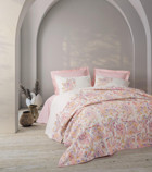 Cotton Box Bohem Pamuklu 4 Mevsim 220 x 230 cm Desenli Çarşaflı Çift Kişilik Nevresim Takımı Pembe