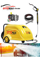 Ottomax Otx-200 5000 W Tekerlekli 200 bar Elektrikli Basınçlı Yıkama Makinesi