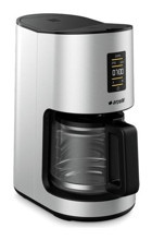 Arçelik K8580 Zaman Ayarlı Paslanmaz Çelik Filtreli Karaf 1.25 lt Hazneli 10 Fincan Kapasiteli 1000 W Inox Filtre Kahve Makinesi