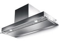 Faber In-Nova Premium EV8+X A90 Bacalı Sürgülü Karbon Filtreli Tek Motorlu Inox 90 cm Aspiratör