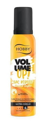 Hobby Volume Up Ultra Güçlü Hacim Veren Saç Köpüğü 150 ml