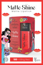 Pinky London Matte Shine 100 Kalıcı Likit Fırçalı Ruj