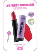 Callista Favorite Longwearing Happy Mantra 305 Kalıcı Saten Krem Lipstick Ruj