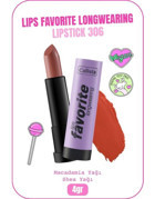 Callista Favorite Longwearing Here Kitty Kitty 306 Kalıcı Saten Krem Lipstick Ruj