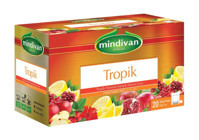 Mindivan Tropik Orman Meyveli Bardak Poşet Çay 20 Adet