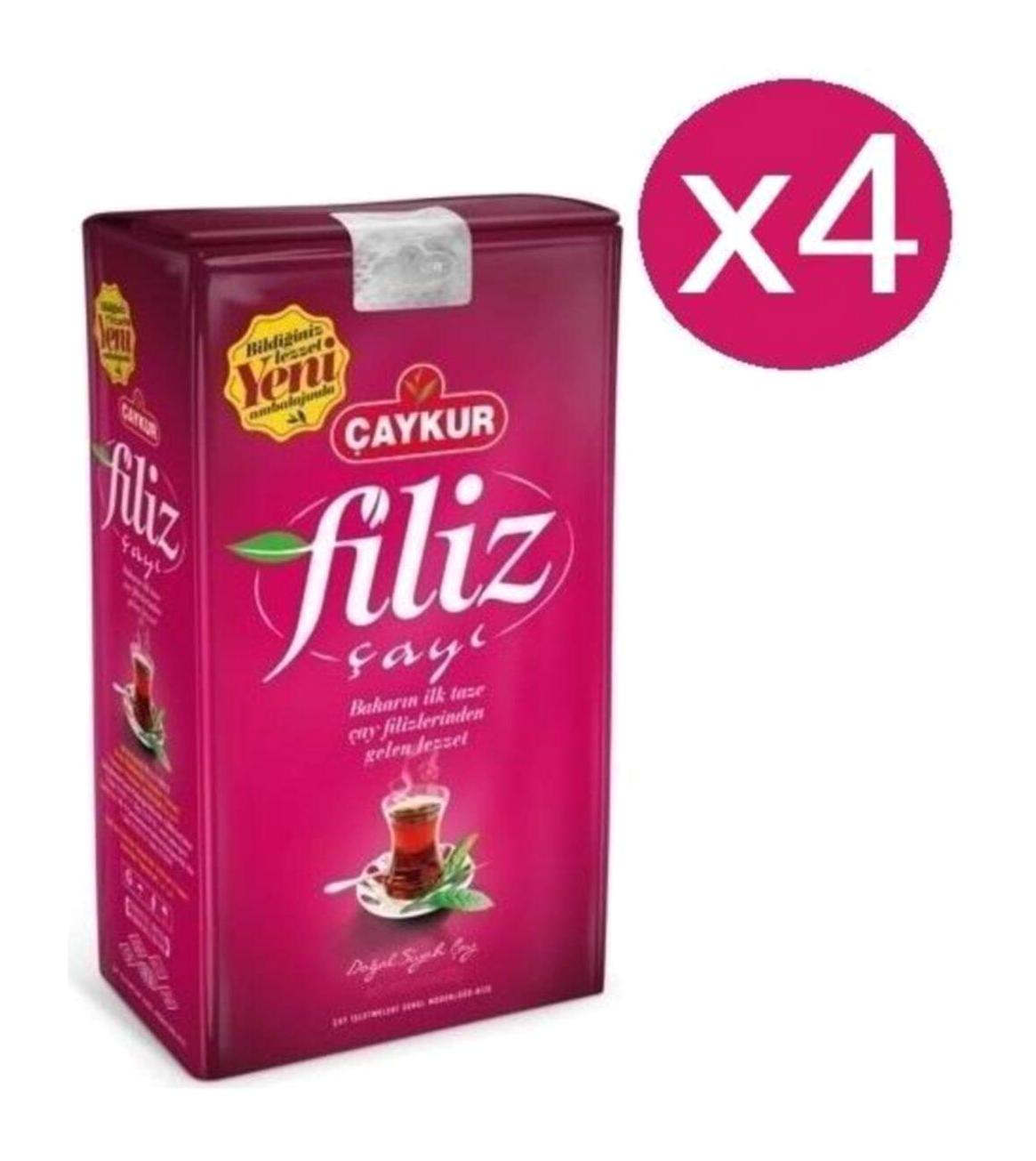 Filiz Dökme Çay 4x500 gr