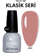 Momo Professional K035 Koyu Pudra Kalıcı Parlak Oje