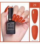 Born Pretty Black Gold 29 Turuncu Kalıcı Jelly-Mat Oje