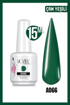 Mozıur A066 Yeşil Kalıcı Parlak Oje