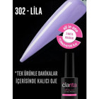 Clarita 302 Lila Kalıcı Parlak Oje