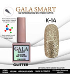 Gala Smart K14 Altın Kalıcı Simli Oje