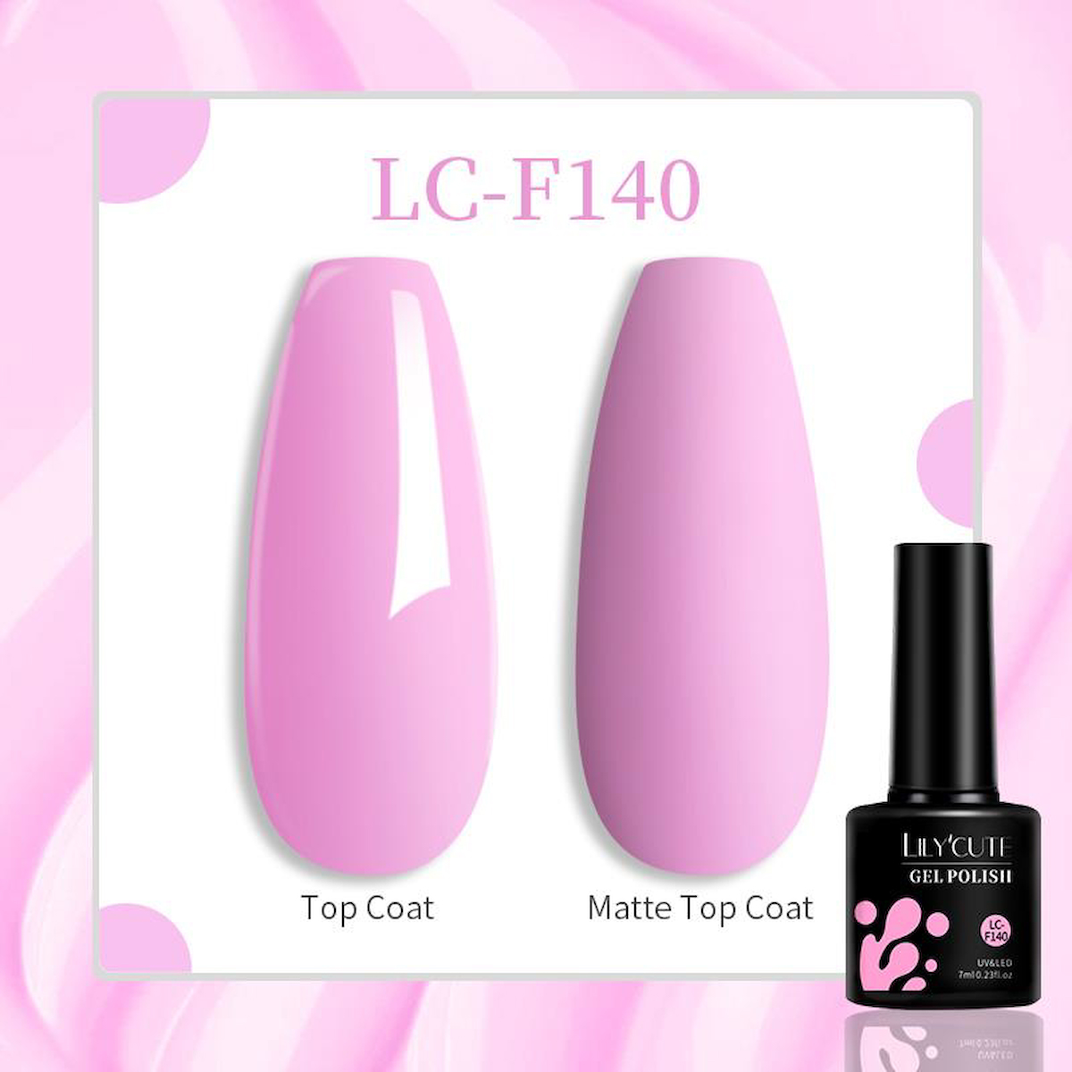 Patrisa Nail F140 Pembe Kalıcı Mat Oje