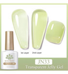 Born Pretty JN33 Yeşil Kalıcı Jelly Oje