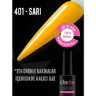 Clarita 401 Sarı Kalıcı Parlak Oje