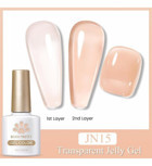 Born Pretty JN15 Nude Kalıcı Jelly Oje