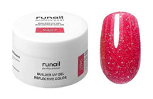 Runail 9657 Pembe Kalıcı Simli Parlak Oje