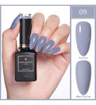 Born Pretty 9 Gri Kalıcı Jelly-Mat Oje