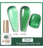 Born Pretty JN42 Yeşil Kalıcı Jelly Oje