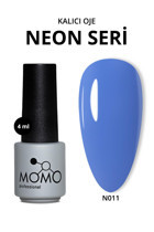 Momo Professional N011 Mavi Kalıcı Parlak Oje