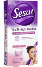 Sesu Pudralı 20 Adet Bikini Bölgesi-Yüz Ağda Bandı