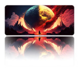 Helixsun Bloodymoon 90x40 cm Mousepad Çok Renkli
