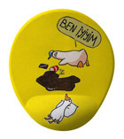 Flipped Ben İyiyim Bilek Destekli 20x25 cm S Mousepad Sarı