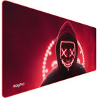Digipod Kaymaz Taban Dikişli 90x40 cm 2XL Gaming Mousepad Siyah-Pembe