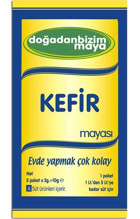 Doğadan Bizim Gıda Kefir Mayası 5x2 gr + Gıda Termometresi