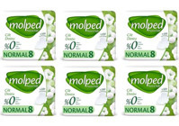 Molped Pure & Soft Normal 8'li Hijyenik Ped 6 Adet