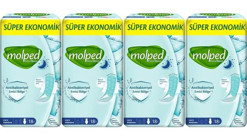 Molped Extra Hijyen Antibakteriyel Gece 18'li Hijyenik Ped 4 Adet