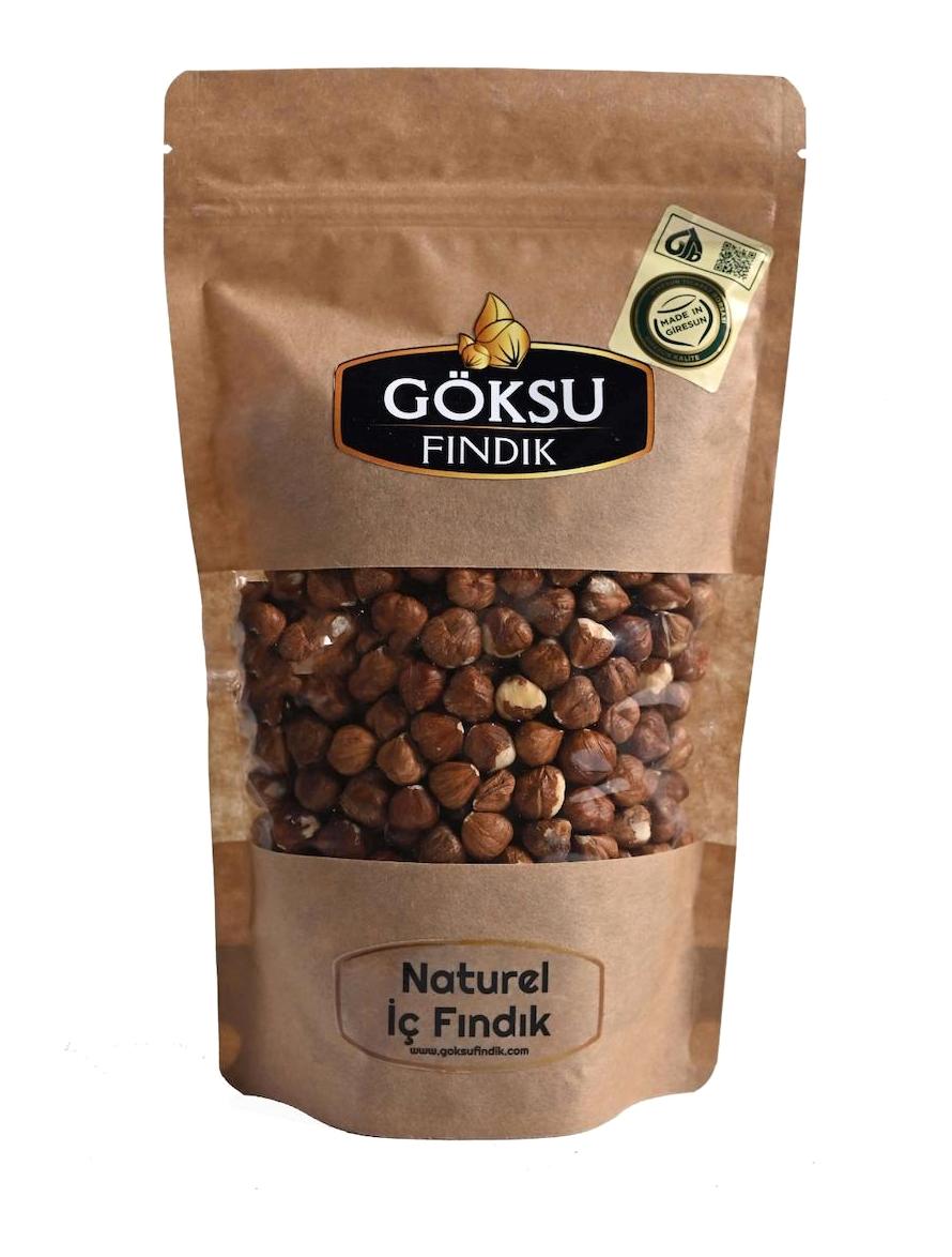 Göksu Fındık Çiğ Tuzsuz Tane Giresun İçi Fındık 500 gr