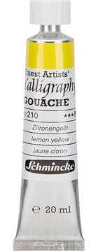 Schmincke 210 Tüp Limon Sarısı 20 ml Guaj Boya
