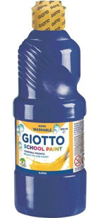 Giotto School Paint Koyu Mavi 500 ml Guaj Boya