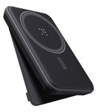 Voltme Magpak 5000 mAh Hızlı Şarj Mıknatıslı Dijital Göstergeli USB C Powerbank Siyah