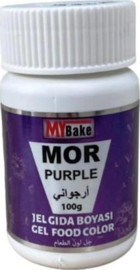 My Bake Mor Su Bazlı Jel Gıda Boyası 100 gr