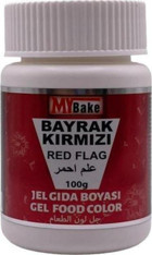 My Bake Bayrak Kırmızı Su Bazlı Jel Gıda Boyası 100 gr