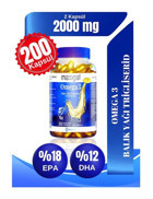 Maxigal Omega 3 Balık Yağı Kapsül 200 Adet