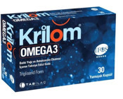 TAB İlaç Krilom Omega 3 Kapsül 30 Adet