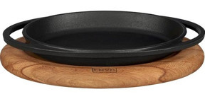 Lava Döküm 21 cm Sahan Siyah Tava